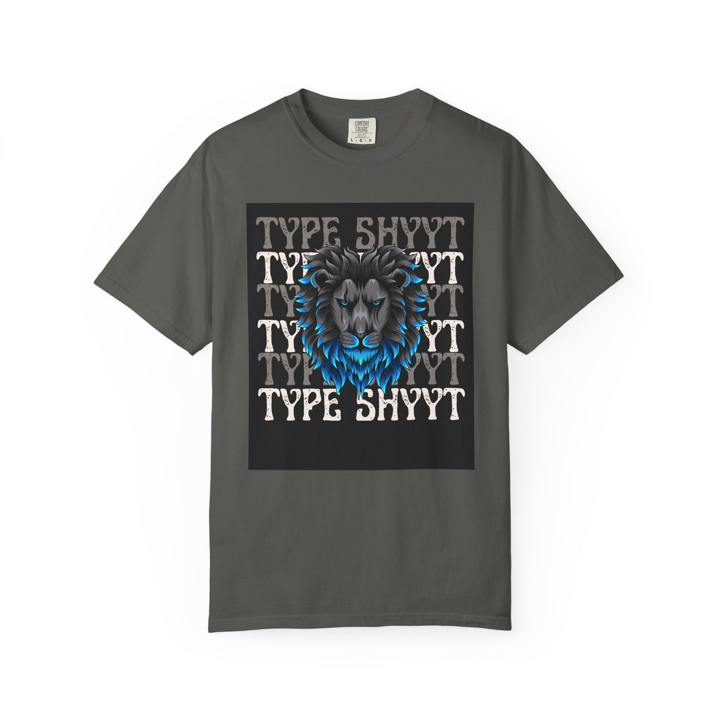 Type Shyyt Bold Lion Graphic T-Shirt, Unisex Graphic Tee, Casual Wear, Nature Lover Gift, Unique Shirt for Friends, Birthday Outfit