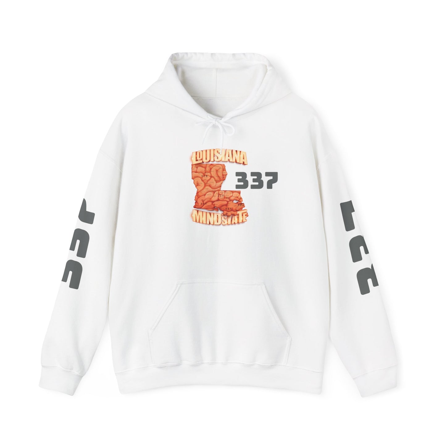 Louisiana Mindstate 337 Community Sweatshirt | Cozy Hoodie for Casual Wear, Gift for Friends & Family, Trendy Fashion