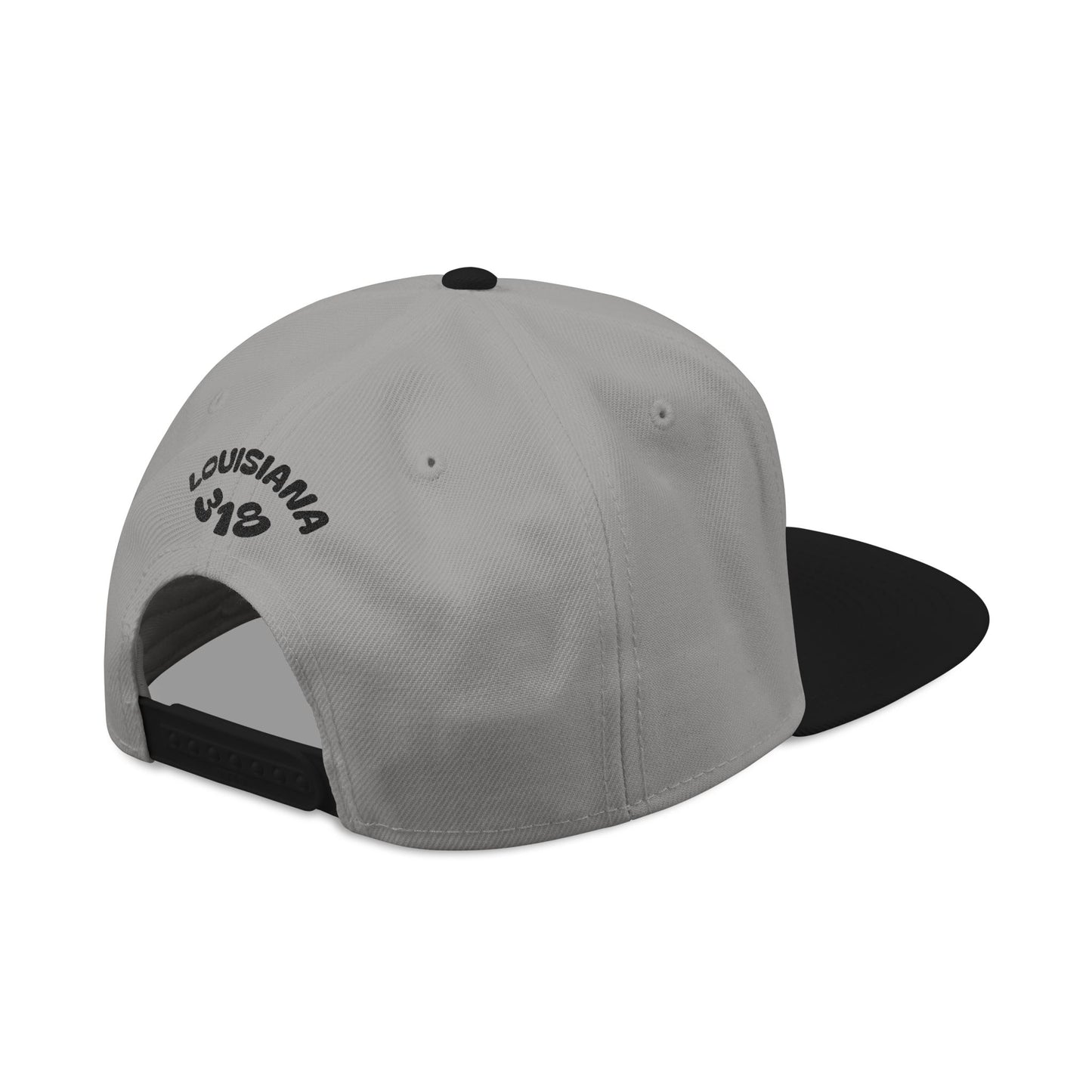 Trendy Embroidered Louisiana Mindstate 318 Snapback Hat, Urban Casual Cap, Gift for Him, Summer Accessory, Unisex Fashion