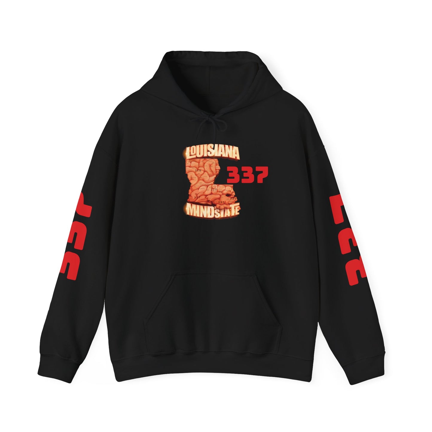 Louisiana Mindstate 337 Community Sweatshirt | Cozy Hoodie for Casual Wear, Gift for Friends & Family, Trendy Fashion