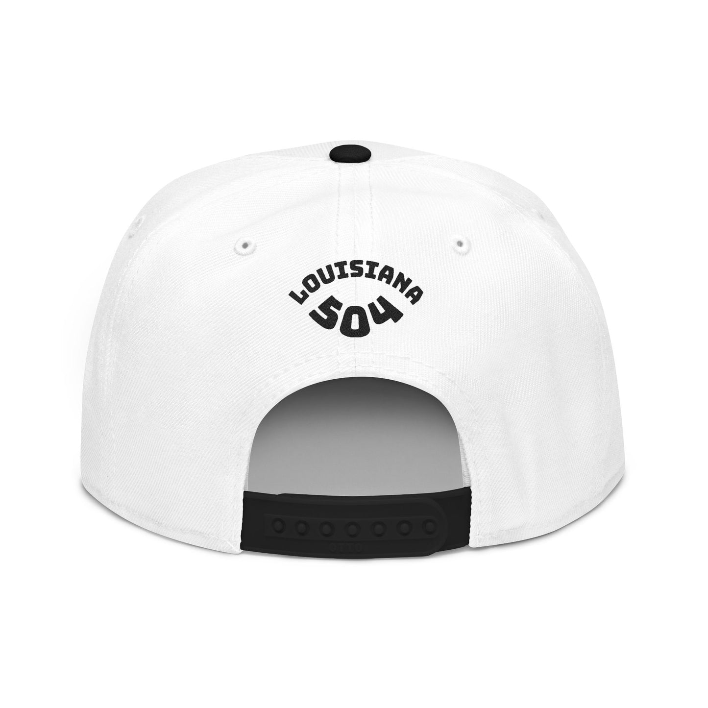 Stylish Embroidered Louisiana Mindstate 504 Snapback Hat, Fashionable Baseball Cap, Trendy Headwear, Casual Streetwear, Perfect Gift for Hipsters