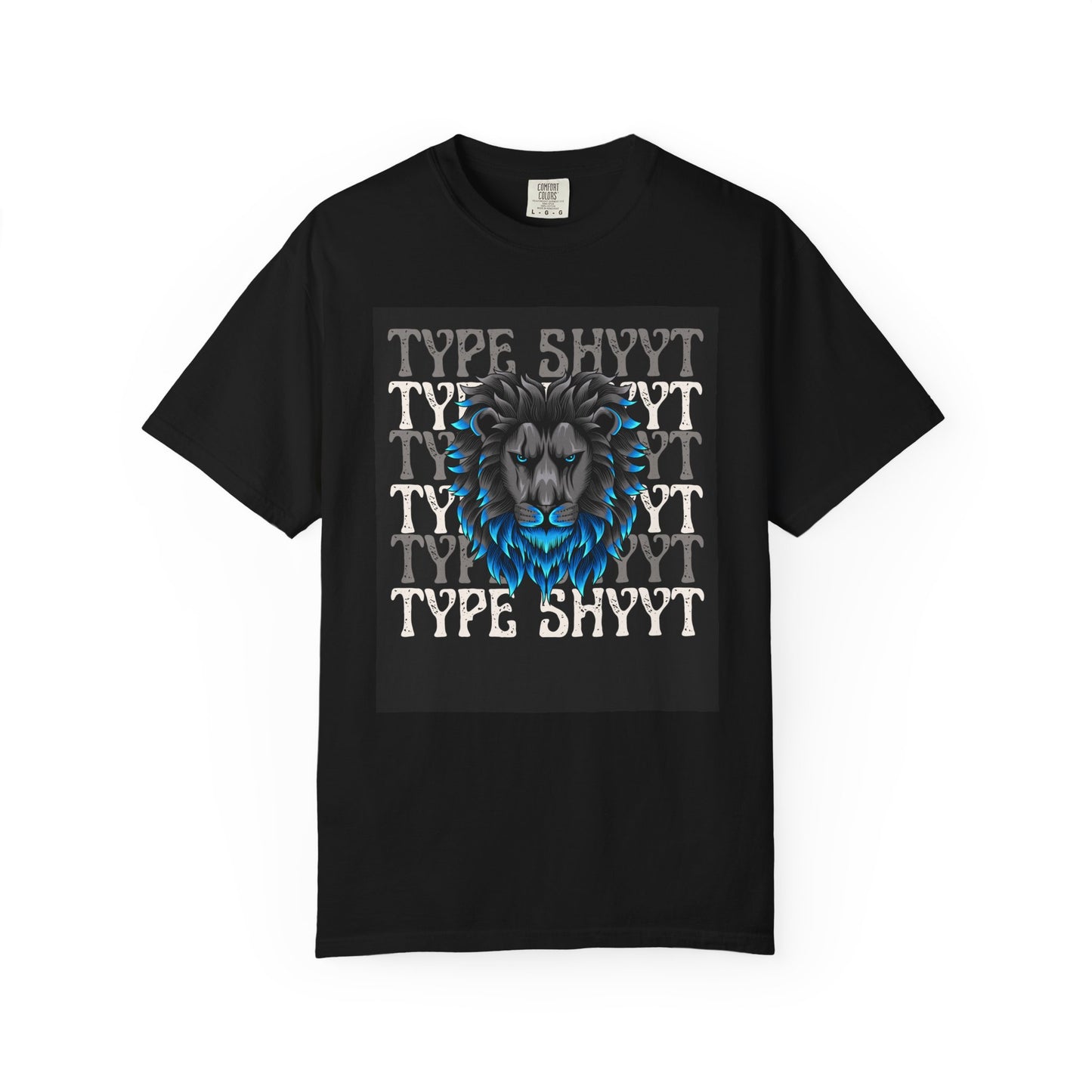 Type Shyyt Bold Lion Graphic T-Shirt, Unisex Graphic Tee, Casual Wear, Nature Lover Gift, Unique Shirt for Friends, Birthday Outfit