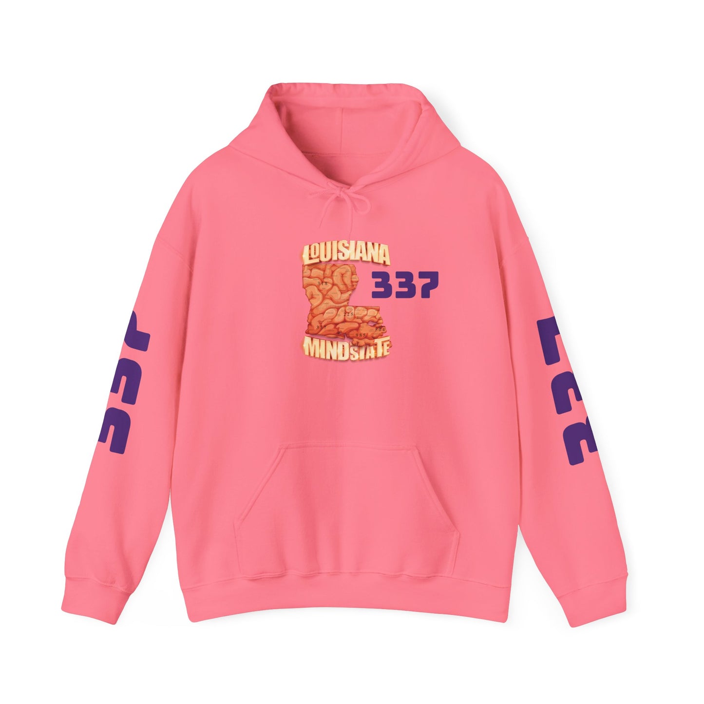 Louisiana Mindstate 337 Community Sweatshirt | Cozy Hoodie for Casual Wear, Gift for Friends & Family, Trendy Fashion