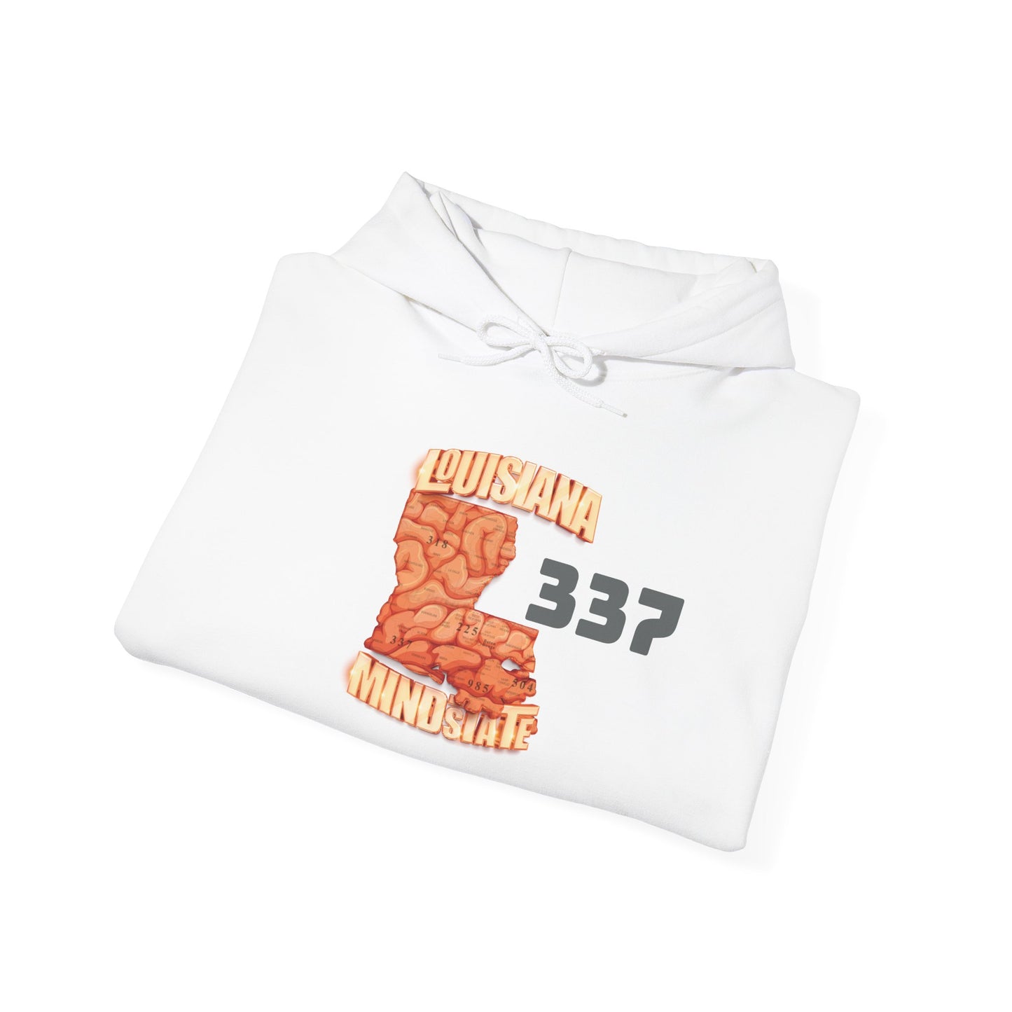 Louisiana Mindstate 337 Community Sweatshirt | Cozy Hoodie for Casual Wear, Gift for Friends & Family, Trendy Fashion