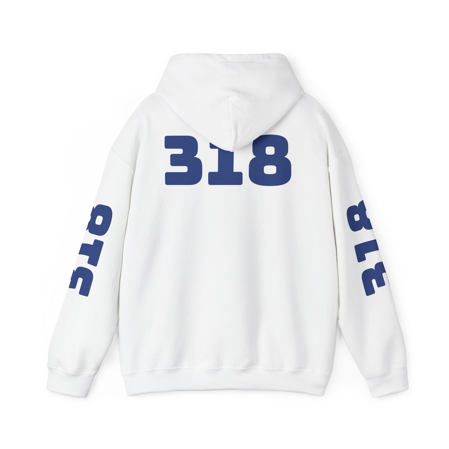 Louisiana Mindstate 318 Community Unisex Hoodie - Cozy Sweatshirt for Fall, Gift for Students, Casual Wear, Home Lounge, Travel Essentials