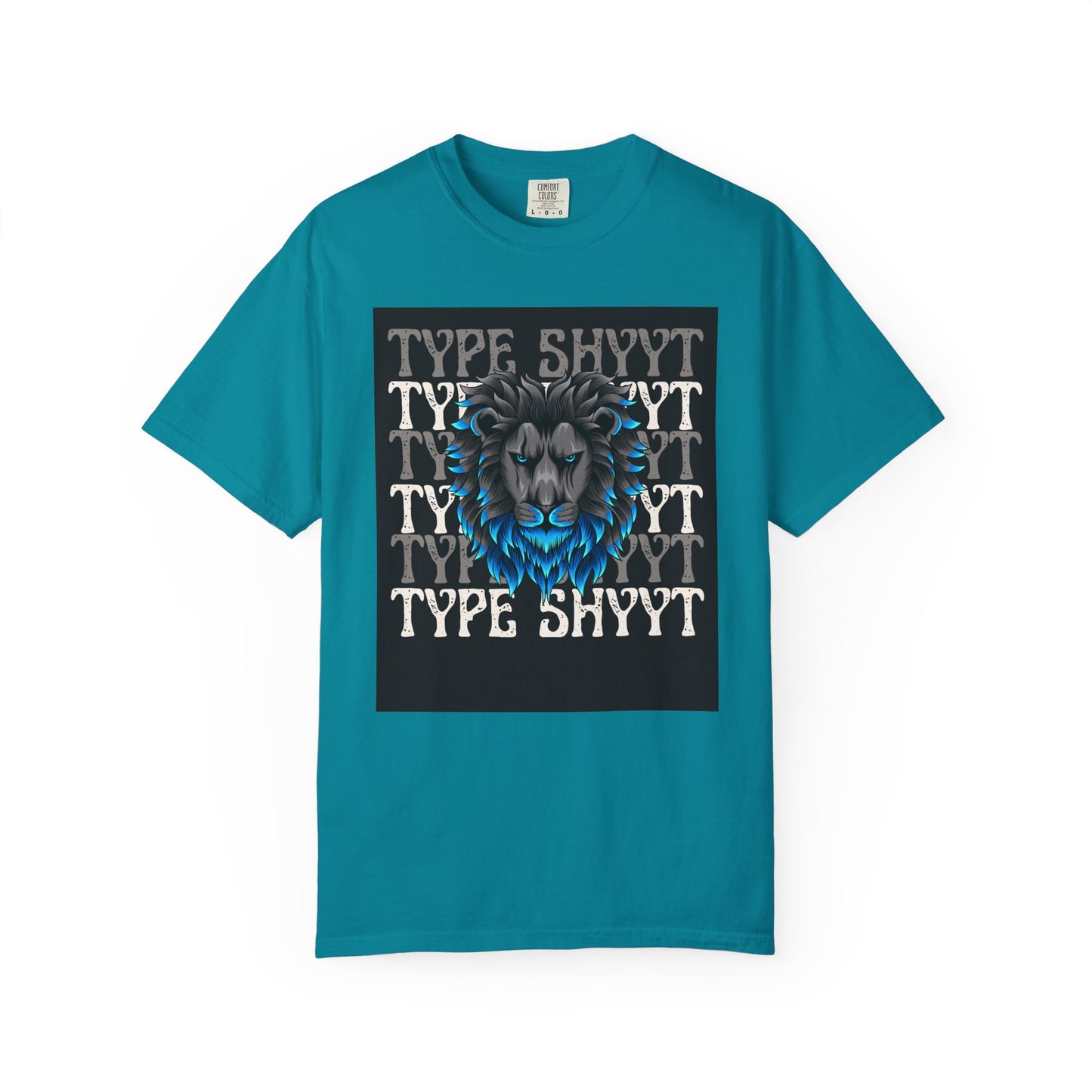 Type Shyyt Bold Lion Graphic T-Shirt, Unisex Graphic Tee, Casual Wear, Nature Lover Gift, Unique Shirt for Friends, Birthday Outfit