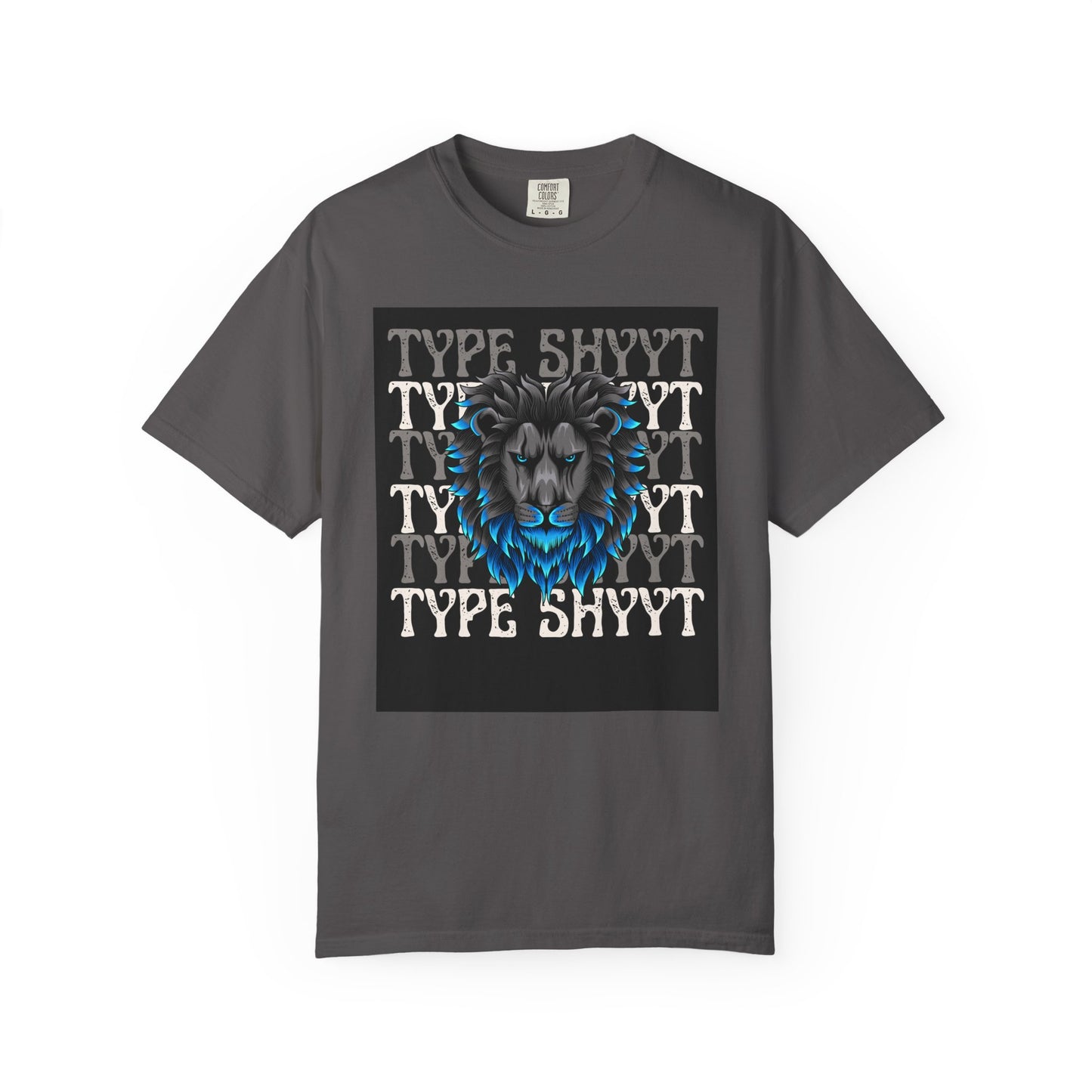 Type Shyyt Bold Lion Graphic T-Shirt, Unisex Graphic Tee, Casual Wear, Nature Lover Gift, Unique Shirt for Friends, Birthday Outfit