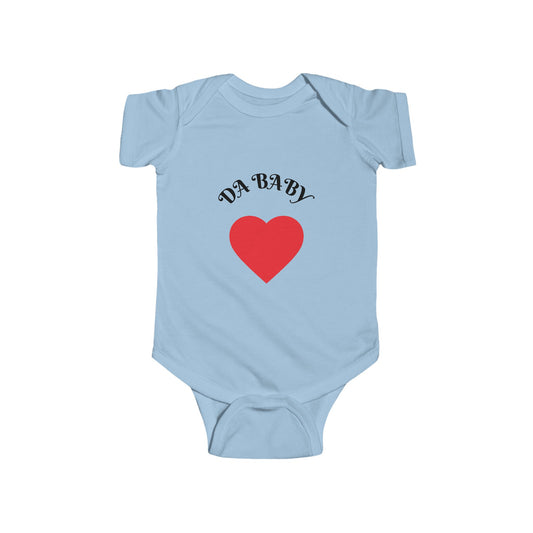 Adorable Baby Boy Bodysuit with Heart Design, Perfect for Baby Showers, Newborn Gift, Cute Baby Outfit, Love for Baby, Infant Clothing