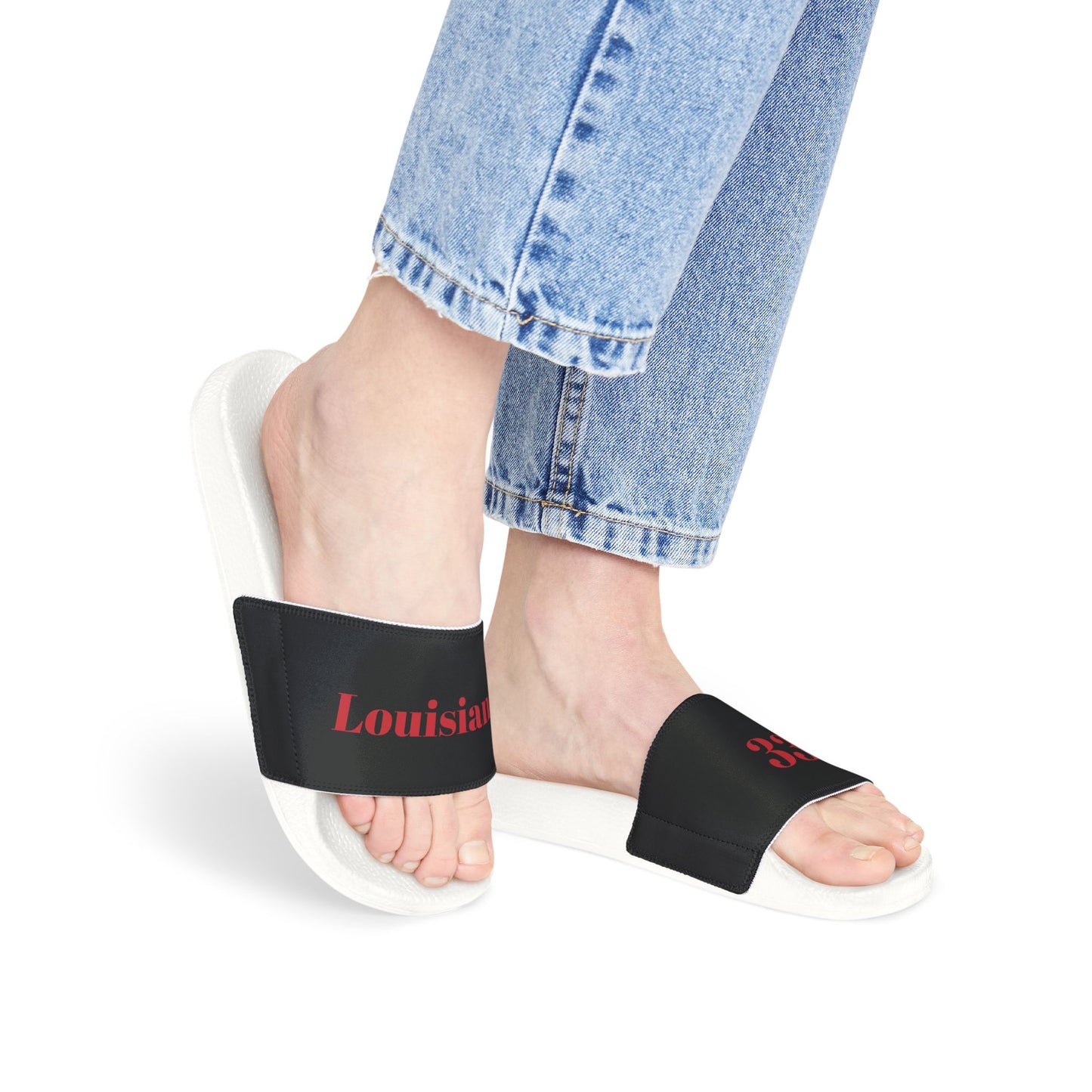 337 Louisiana Stylish Women's Sandals for Summer Fun, Casual Slide Sandals, Comfortable Outdoor Footwear, Vacation Essentials, Fashionable Pool Slides