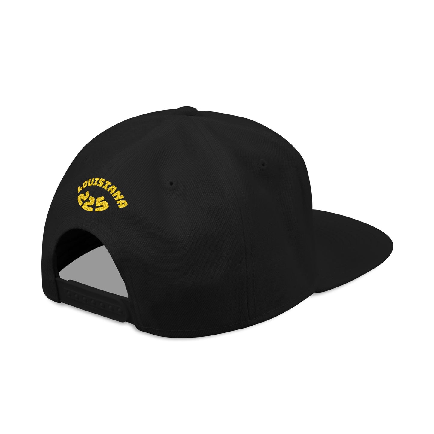 Colorful Embroidered Louisiana Mindstate 225 Snapback Cap for Casual Style, Unisex Accessories, Summer Adventures, Streetwear Fashion, Gift for Him/Her