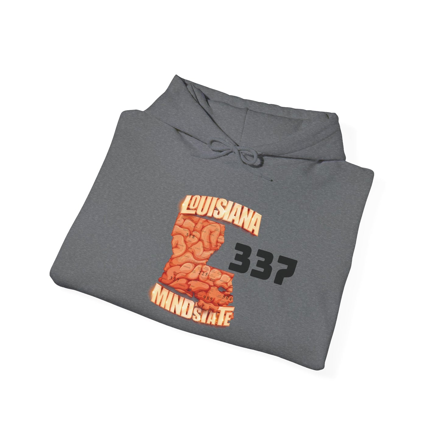 Louisiana Mindstate 337 Community Sweatshirt | Cozy Hoodie for Casual Wear, Gift for Friends & Family, Trendy Fashion