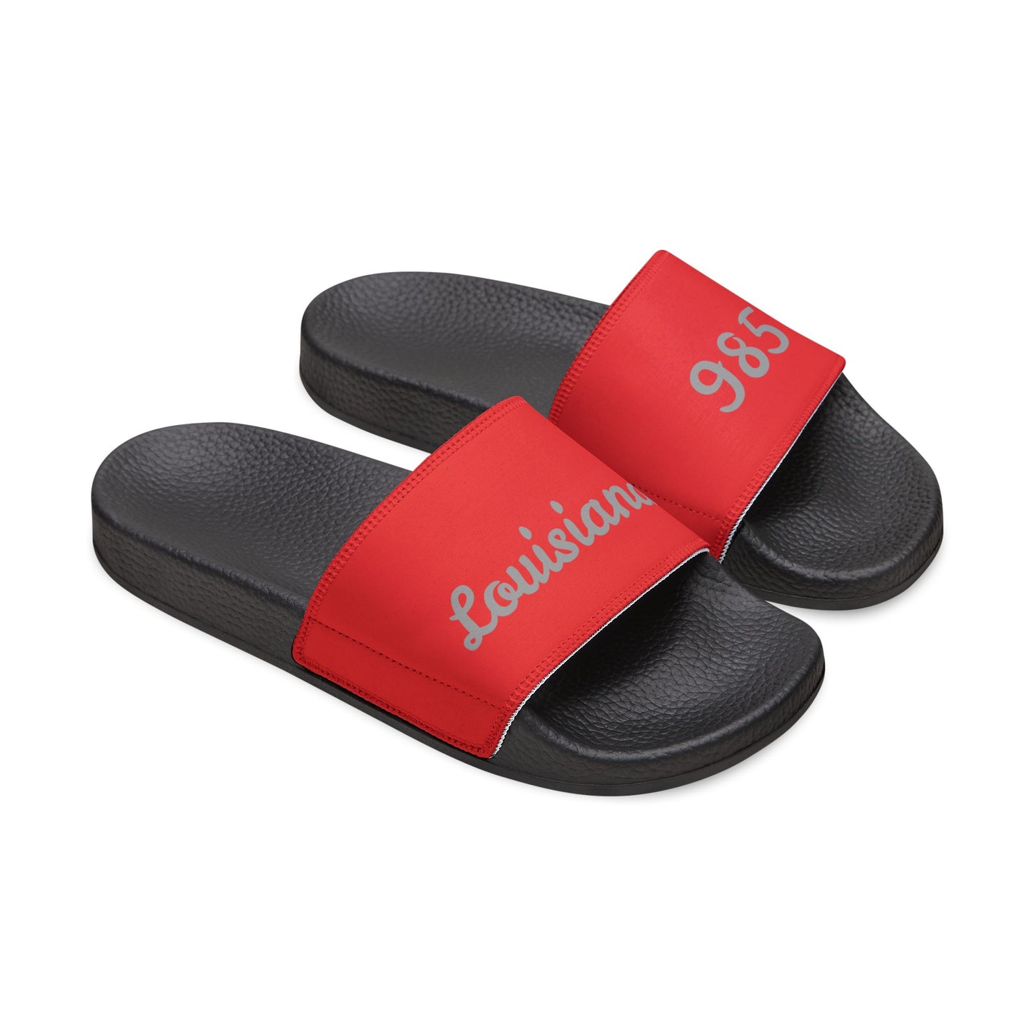 985 Louisiana Chic Women's Removable-Strap Sandals, Stylish Summer Footwear for Beach, Casual Hangouts, Vacation, Outdoor Fun, Customizable Comfort