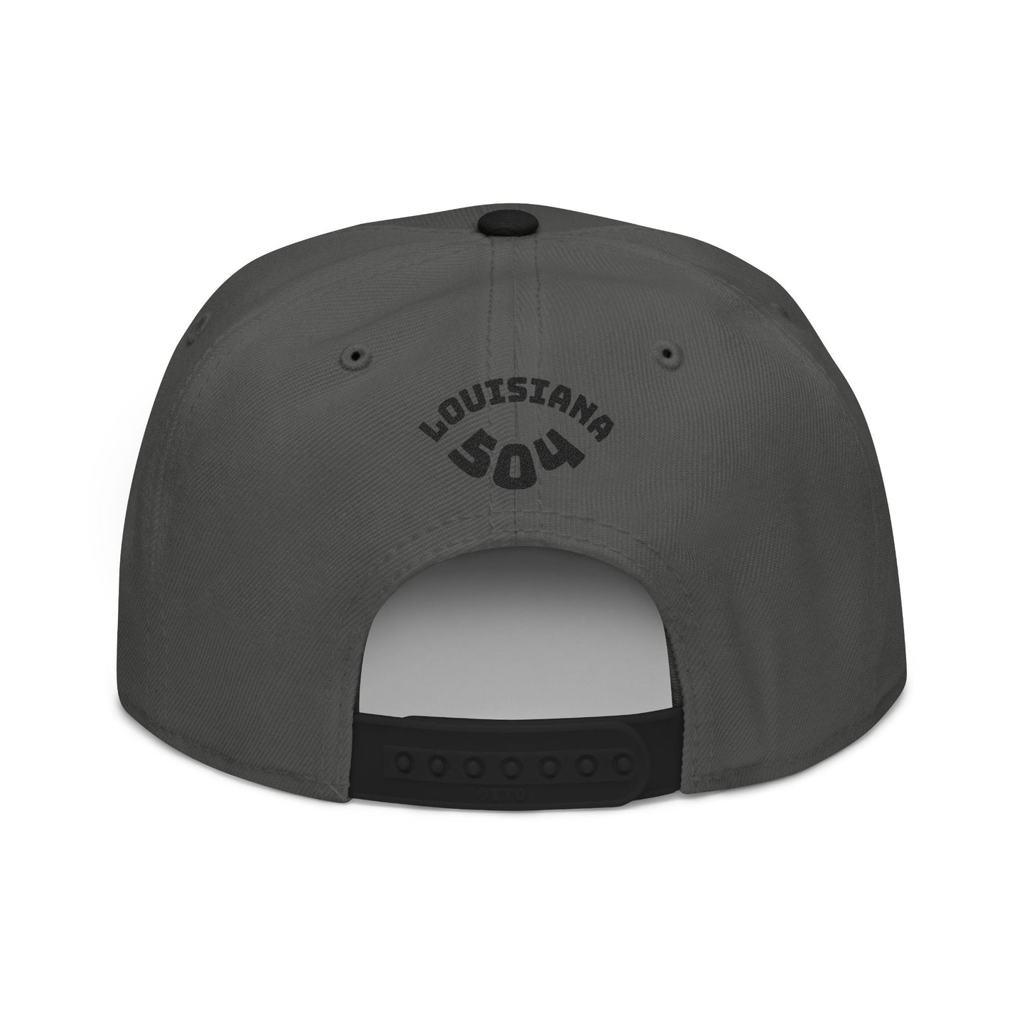 Stylish Embroidered Louisiana Mindstate 504 Snapback Hat, Fashionable Baseball Cap, Trendy Headwear, Casual Streetwear, Perfect Gift for Hipsters