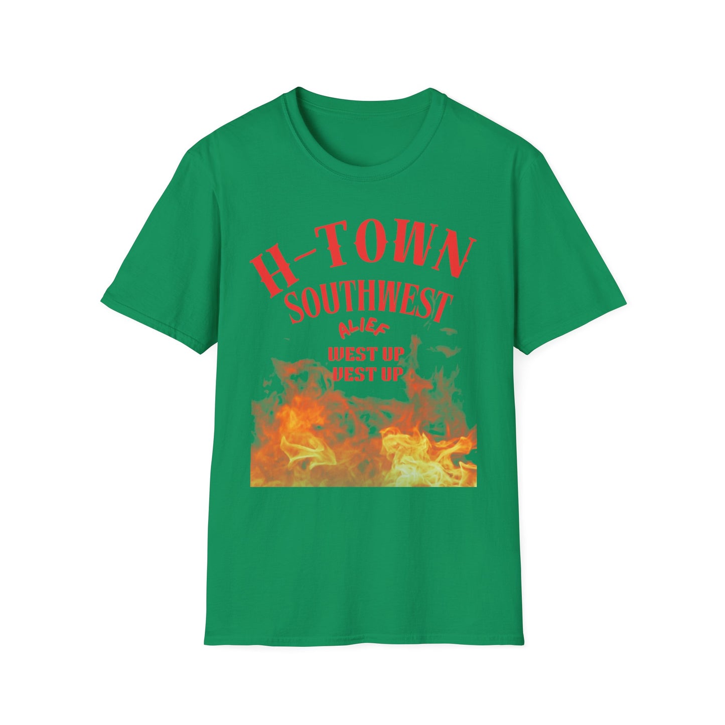 H-Town Southwest Alief Unisex T-Shirt, Casual Wear, Texas Pride Apparel, Festival Outfit, Gift for Texans, Summer Fashion
