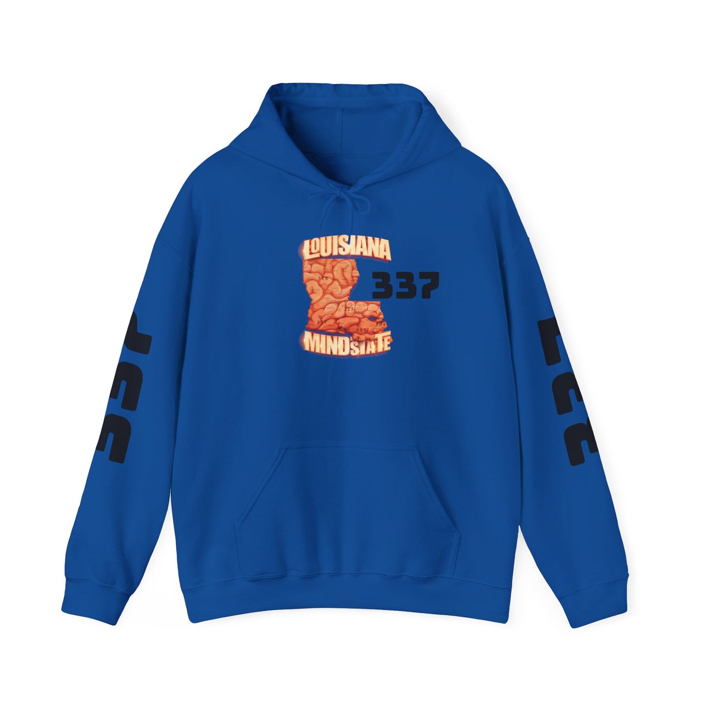 Louisiana Mindstate 337 Community Sweatshirt | Cozy Hoodie for Casual Wear, Gift for Friends & Family, Trendy Fashion