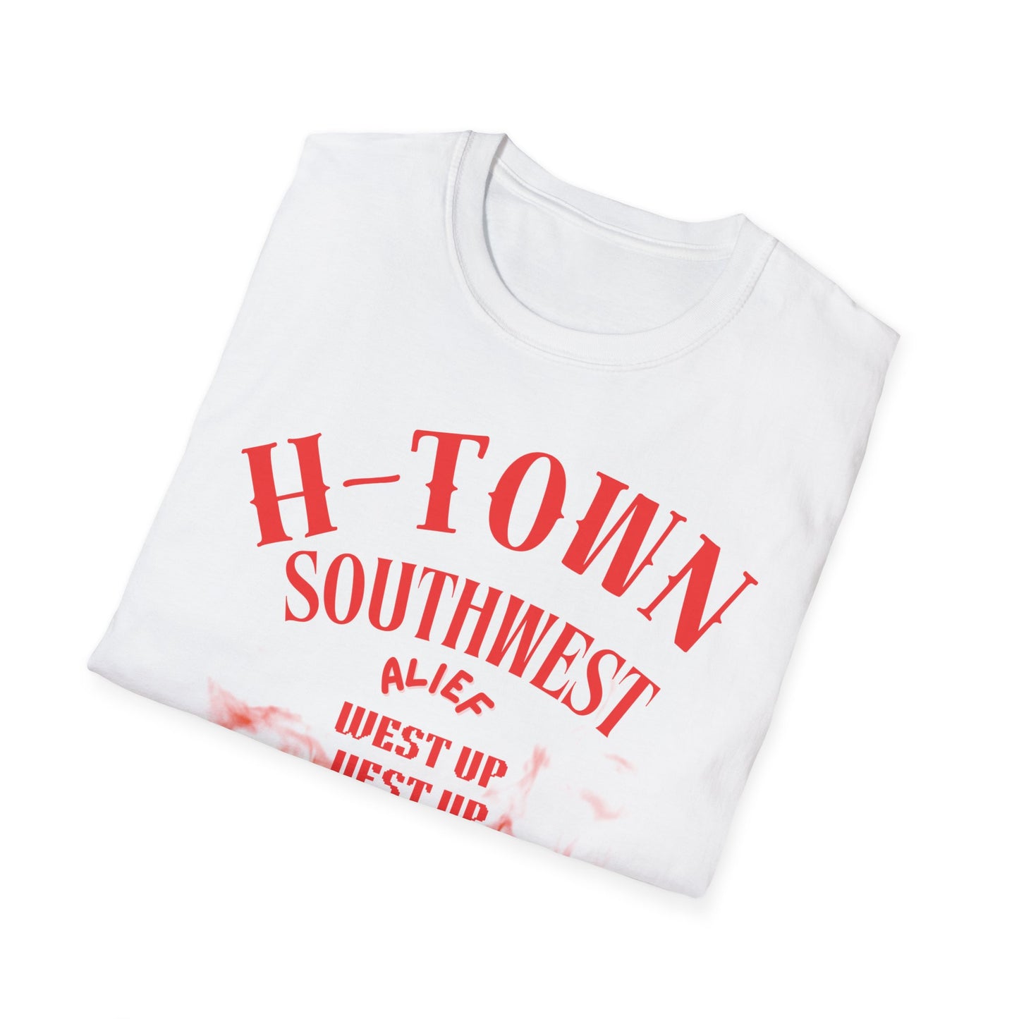 H-Town Southwest Alief Unisex T-Shirt, Casual Wear, Texas Pride Apparel, Festival Outfit, Gift for Texans, Summer Fashion