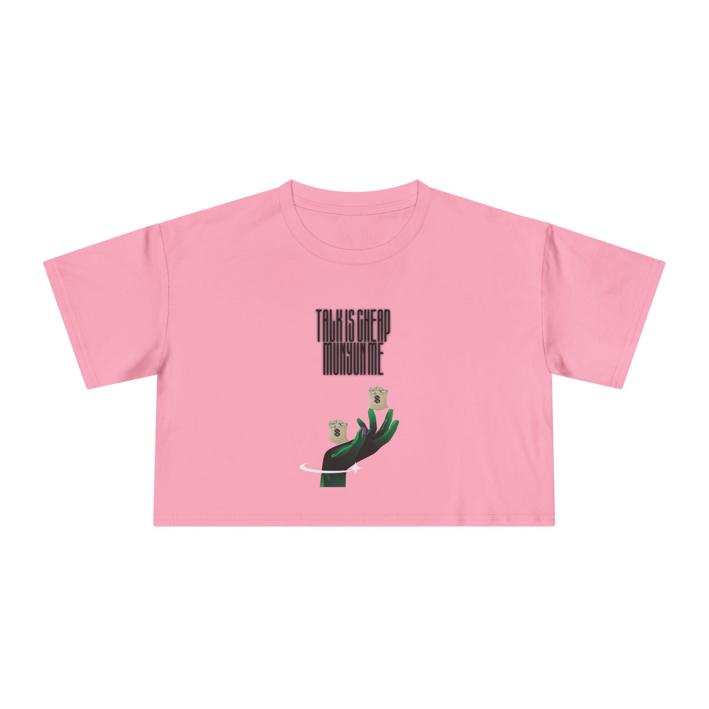 Chic Women’s Crop Tee - Trendy Fashion, Casual Wear, Gift for Her, Stylish Everyday Top, Summer Essentials, Graphic Tee