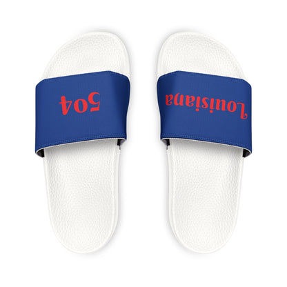 504 Louisiana Mens Comfortable Customizable Sandals for Everyday Wear, Casual Outings, Beach Days, Summer Fashion, Louisiana Style Footwear