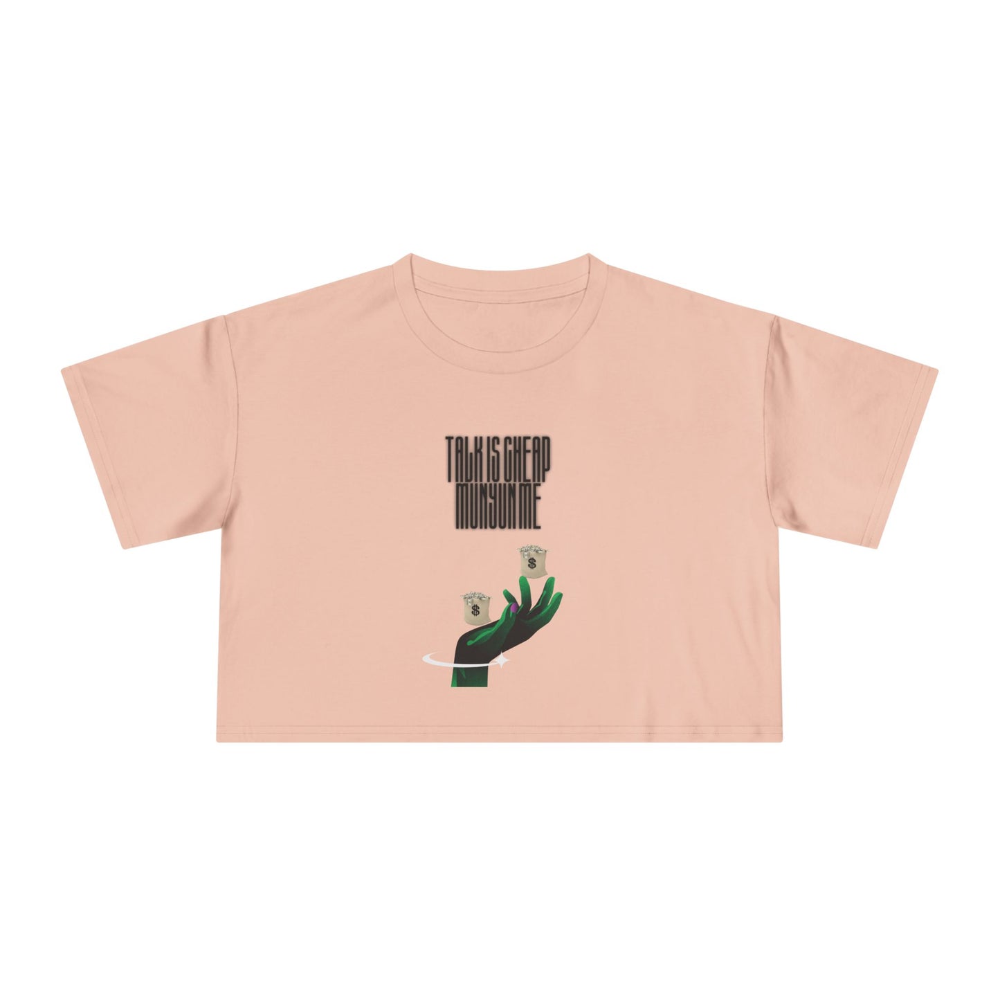Chic Women’s Crop Tee - Trendy Fashion, Casual Wear, Gift for Her, Stylish Everyday Top, Summer Essentials, Graphic Tee