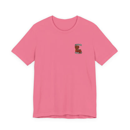 Cozy Unisex Jersey Tee with Vibrant Graphic, Casual Everyday Wear, Great for Gifts, Pet Lovers, Summer Outfits, Unique Fashion Statement