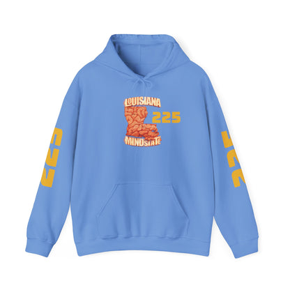 Louisiana Mindstate 225 Community Unisex Hoodie, Cozy Sweatshirt for Casual Wear, Perfect Gift for Friends, Unique Design for Every Season, Trendy Apparel