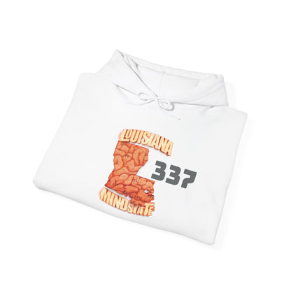 Louisiana Mindstate 337 Community Sweatshirt | Cozy Hoodie for Casual Wear, Gift for Friends & Family, Trendy Fashion