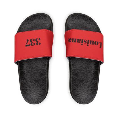 337 Louisiana Stylish Women's Sandals for Summer Fun, Casual Slide Sandals, Comfortable Outdoor Footwear, Vacation Essentials, Fashionable Pool Slides