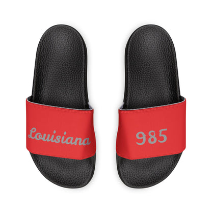 985 Louisiana Chic Women's Removable-Strap Sandals, Stylish Summer Footwear for Beach, Casual Hangouts, Vacation, Outdoor Fun, Customizable Comfort