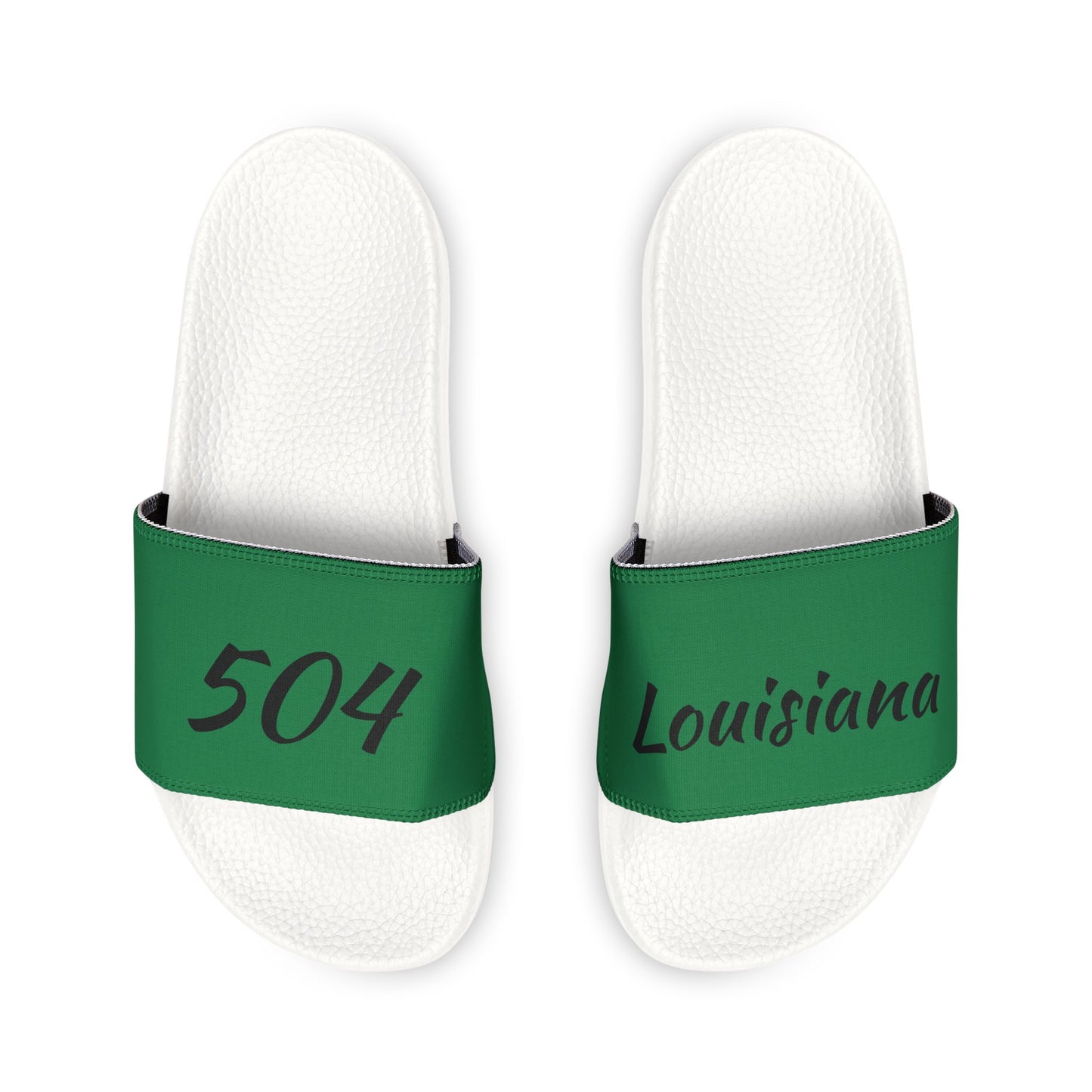 504 Louisiana Stylish Women's Removable-Strap Sandals with Customizable Text, Summer Footwear, Beach Sandals, Casual Slippers, Gift for Her