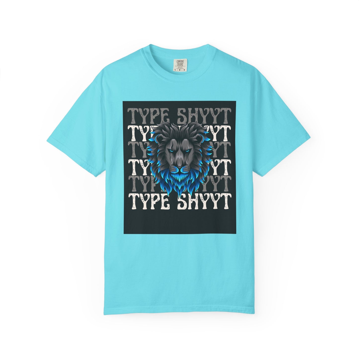Type Shyyt Bold Lion Graphic T-Shirt, Unisex Graphic Tee, Casual Wear, Nature Lover Gift, Unique Shirt for Friends, Birthday Outfit