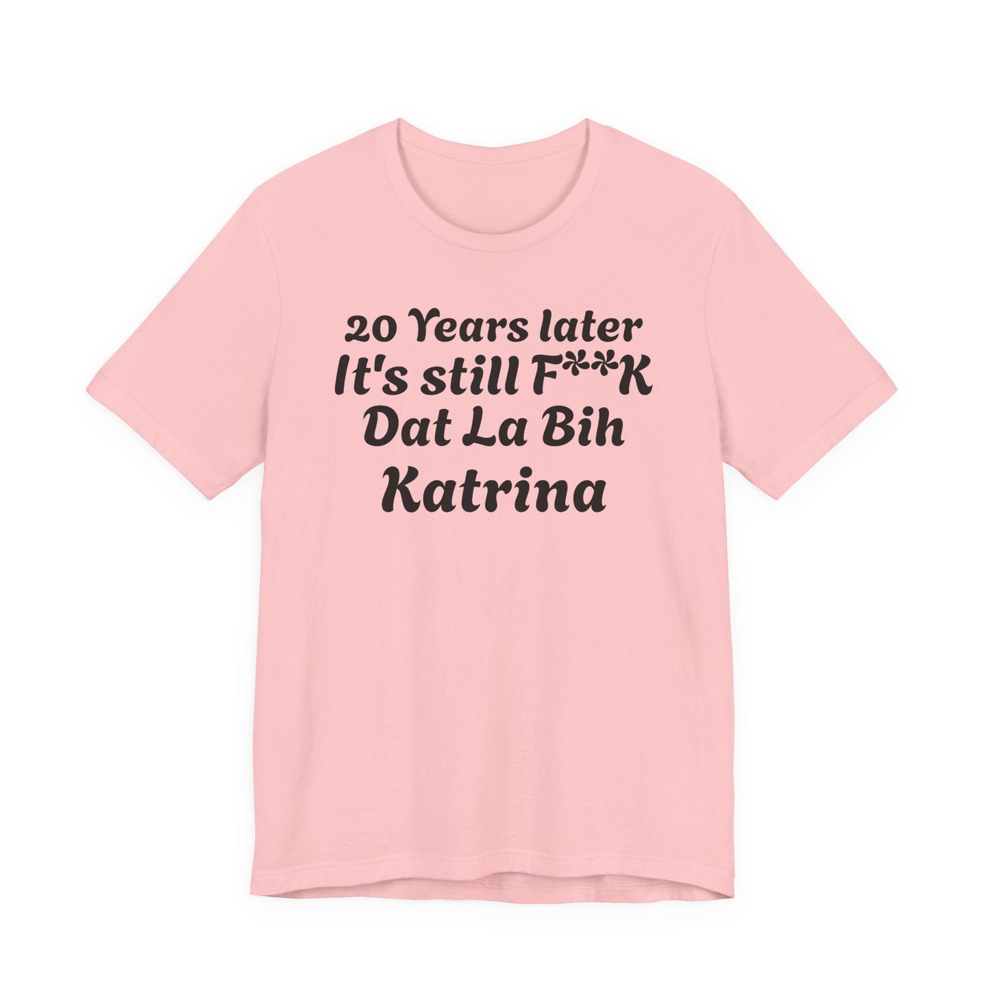 20 Year Anniversary Katrina Remembrance Unisex Tee - 20 Years Later, New Orleans Tribute, Casual Wear, Hurricane Awareness, Unique Gift