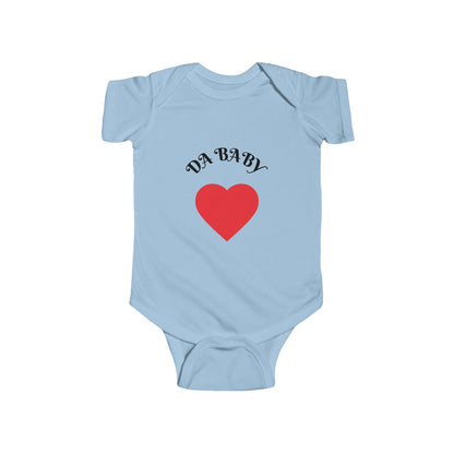 Adorable Baby Boy Bodysuit with Heart Design, Perfect for Baby Showers, Newborn Gift, Cute Baby Outfit, Love for Baby, Infant Clothing