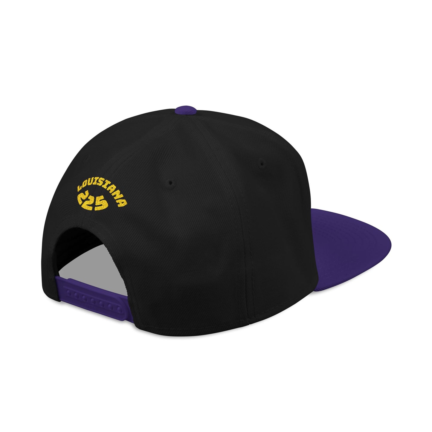 Colorful Embroidered Louisiana Mindstate 225 Snapback Cap for Casual Style, Unisex Accessories, Summer Adventures, Streetwear Fashion, Gift for Him/Her