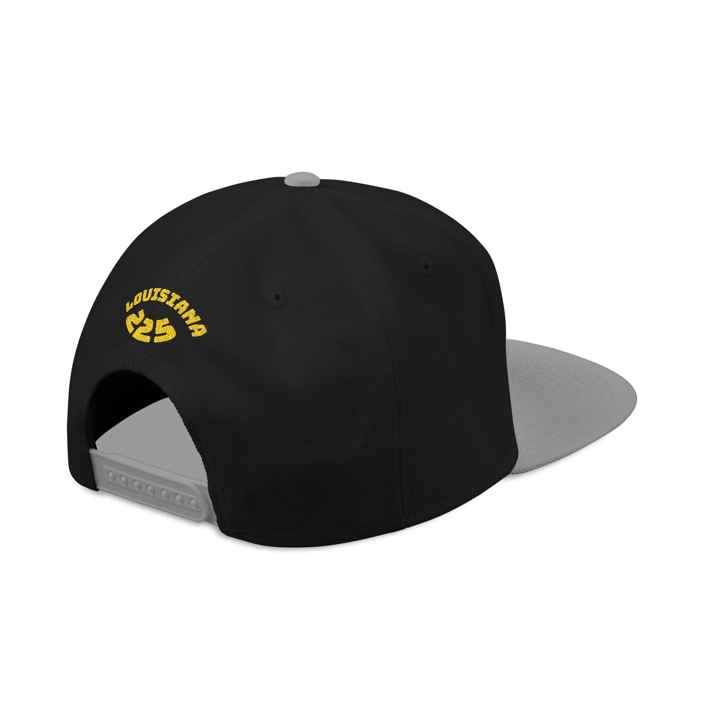 Colorful Embroidered Louisiana Mindstate 225 Snapback Cap for Casual Style, Unisex Accessories, Summer Adventures, Streetwear Fashion, Gift for Him/Her