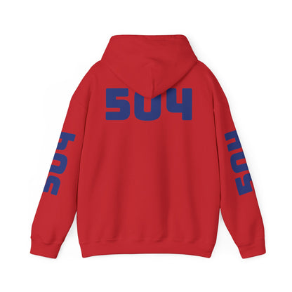 Louisiana Mindstate 504 Comfort Unisex Hoodie - Cozy Apparel for Casual Days, Great for Festivals, Gifts, Lounging, and Everyday Wear