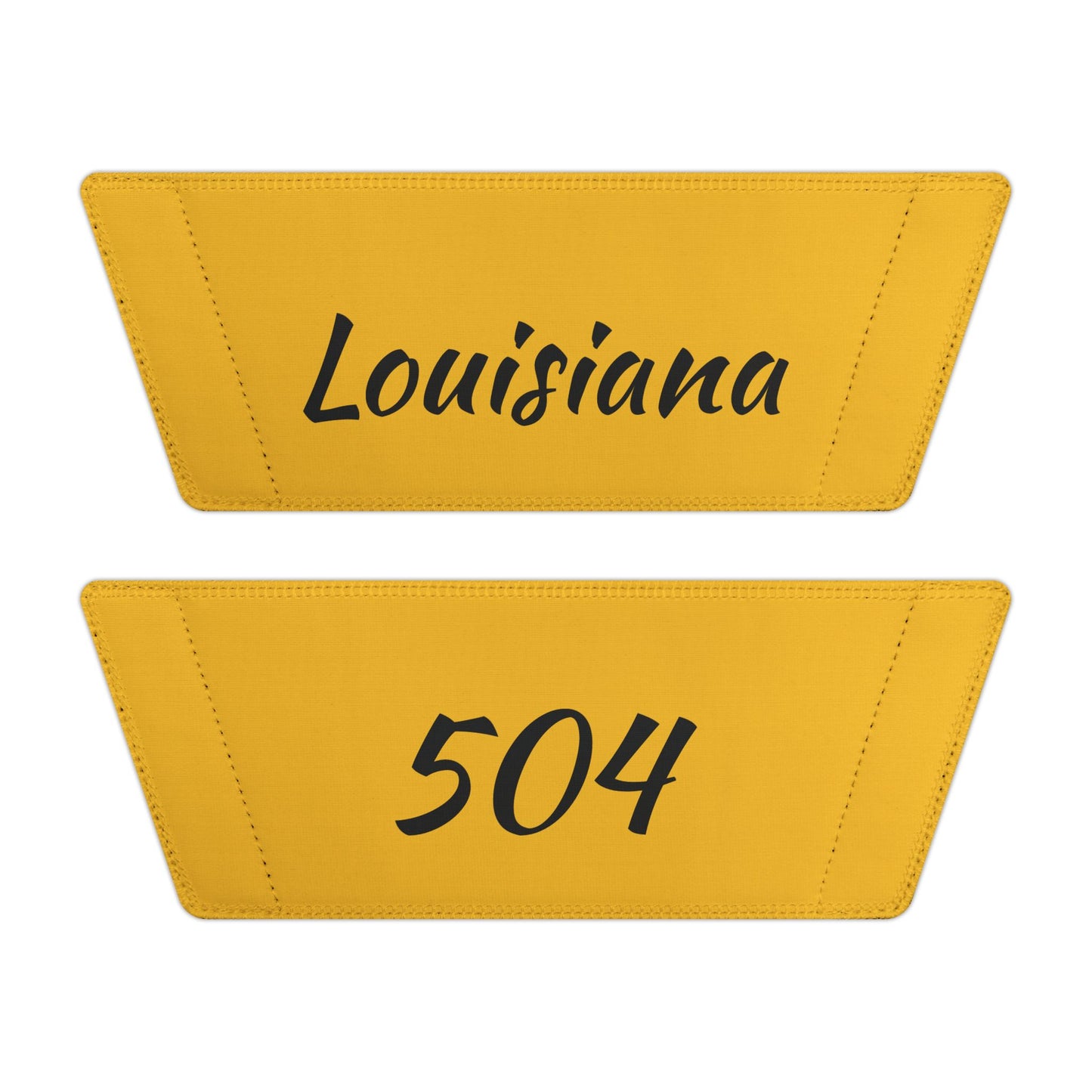 504 Louisiana Stylish Women's Removable-Strap Sandals with Customizable Text, Summer Footwear, Beach Sandals, Casual Slippers, Gift for Her