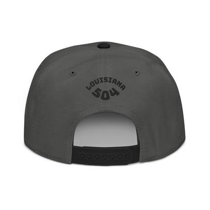 Stylish Embroidered Louisiana Mindstate 504 Snapback Hat, Fashionable Baseball Cap, Trendy Headwear, Casual Streetwear, Perfect Gift for Hipsters