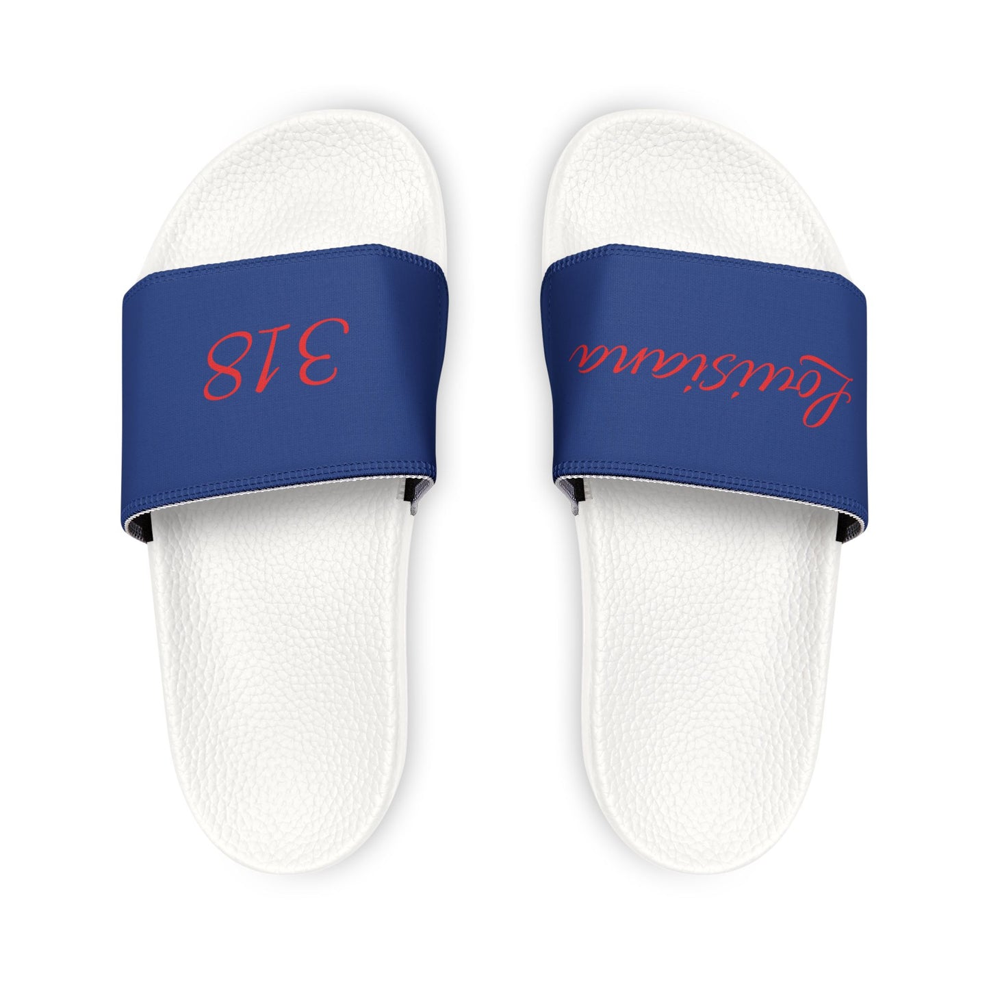 318 Louisiana Women Navy Blue Removable-Strap Sandals for Women, Casual Footwear, Beachwear, Summer Slides, Comfortable Summer Sandals
