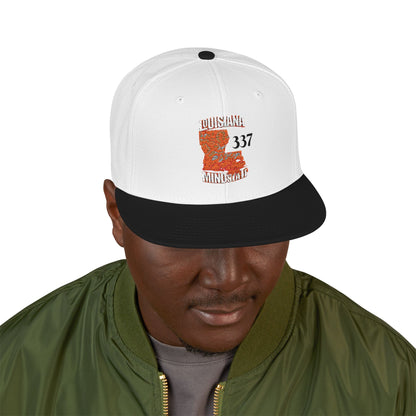 Embroidered Louisiana Mindstate 337 Snapback Hat, Stylish Cap for All Occasions, Trendy Accessory for Men and Women, Perfect Gift for Celebrations, Casual Wear