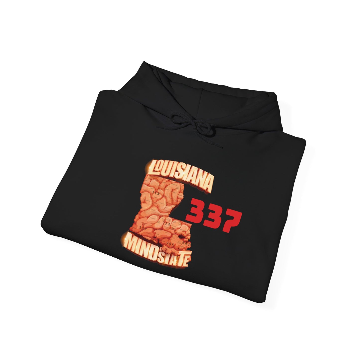 Louisiana Mindstate 337 Community Sweatshirt | Cozy Hoodie for Casual Wear, Gift for Friends & Family, Trendy Fashion