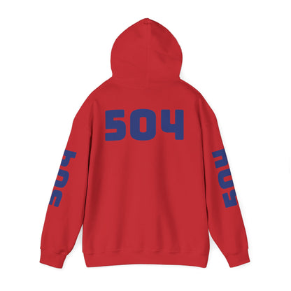 Louisiana Mindstate 504 Comfort Unisex Hoodie - Cozy Apparel for Casual Days, Great for Festivals, Gifts, Lounging, and Everyday Wear