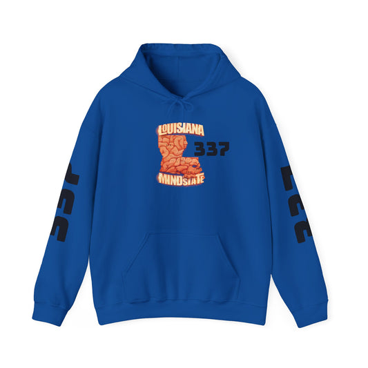 Louisiana Mindstate 337 Community Sweatshirt | Cozy Hoodie for Casual Wear, Gift for Friends & Family, Trendy Fashion