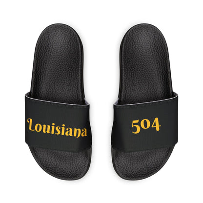 504 Louisiana Mens Comfortable Customizable Sandals for Everyday Wear, Casual Outings, Beach Days, Summer Fashion, Louisiana Style Footwear
