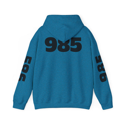 Louisiana Mindstate 985 Community Unisex Hoodie, Cozy Sweatshirt, Casual Streetwear, Gift for Him/Her, Fall Essentials, Louisiana Pride Apparel