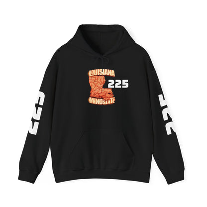 Louisiana Mindstate 225 Community Unisex Hoodie, Cozy Sweatshirt for Casual Wear, Perfect Gift for Friends, Unique Design for Every Season, Trendy Apparel