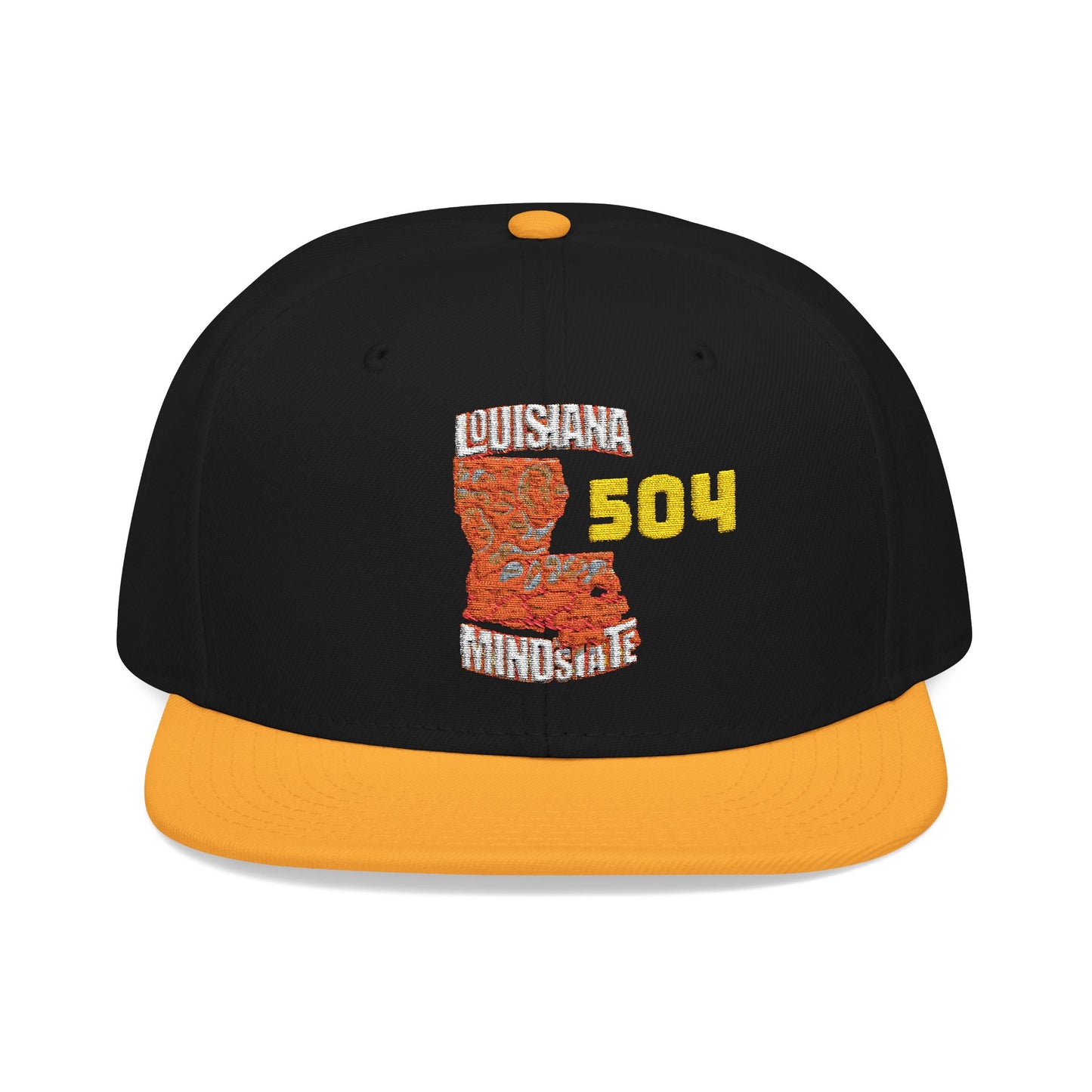 Embroidered Louisiana Mindstate 504 Snapback Cap with 504 Design, Trendy Hat for Street Style, Gift for Sports Fans, Cool Summer Accessory, Urban Wear, [...]
