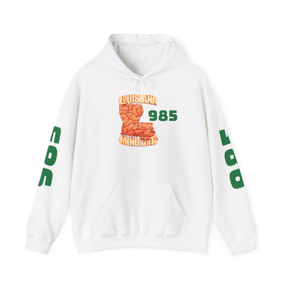 Louisiana Mindstate 985 Community Unisex Hoodie, Cozy Sweatshirt, Casual Streetwear, Gift for Him/Her, Fall Essentials, Louisiana Pride Apparel