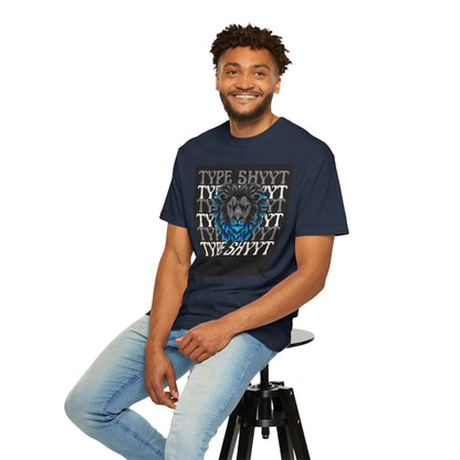 Type Shyyt Bold Lion Graphic T-Shirt, Unisex Graphic Tee, Casual Wear, Nature Lover Gift, Unique Shirt for Friends, Birthday Outfit