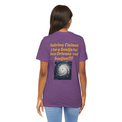20 Year Anniversary Katrina Remembrance Unisex Tee - 20 Years Later, New Orleans Tribute, Casual Wear, Hurricane Awareness, Unique Gift